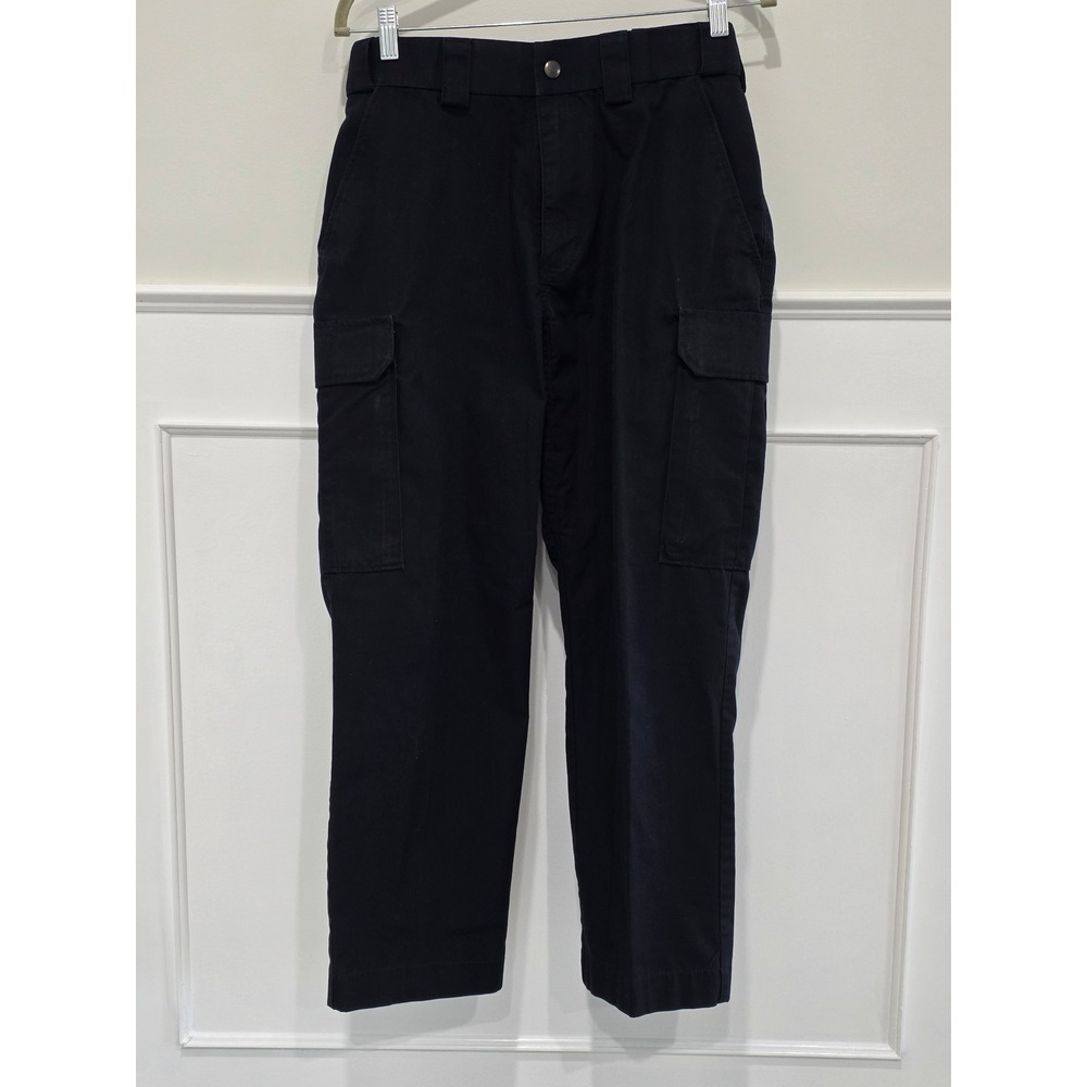 5.11 Tactical Series Cargo Pants Navy Blue Ripstop Mens 30x27.5 Workwear Utility